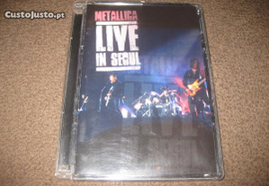 DVD dos Metallica "Live In Seoul"