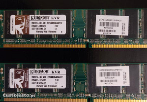 Memória Kingston DIMM 512 Mb DDR 400