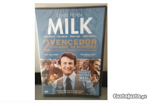 Dvd MILK Plastificado Sean Penn James Franco NOVO