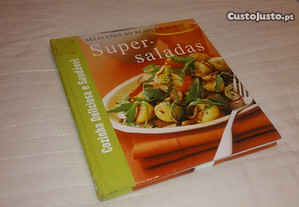 super-saladas (cozinha deliciosa e saudável) 1ª edição 2001 livro