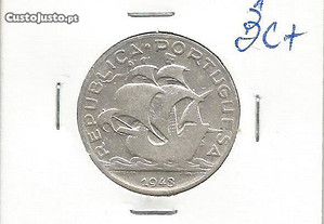 Espadim - Moeda de 5$00 de 1943 - Bc a Bc+