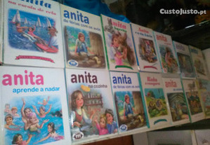 Conjunto de 9 Livros Infantis Antigos Anita
