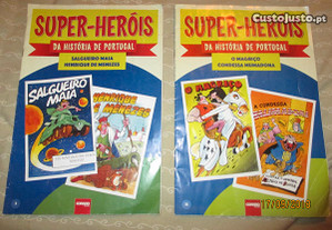 2 revistas - Super-heróis da História de Portugal