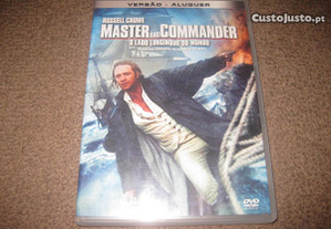 DVD "Master and Commander" com Russel Crowe