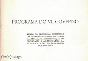 Programa do VII Governo