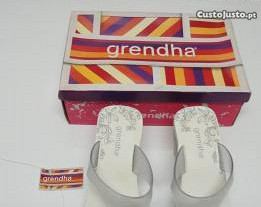 Sandálias de senhora brancas Grendha