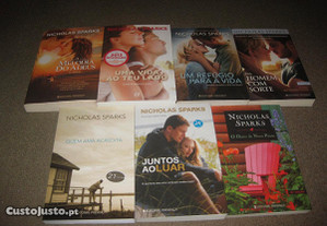 7 livros de Nicholas Sparks