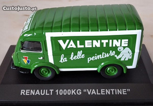 * Miniatura 1:43 "Carrinhas de Distribuição" | Renault 1000KG | Publicidade: Valentine