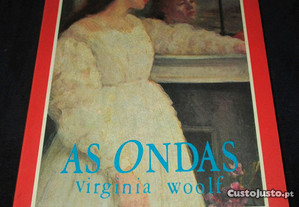 Livro As Ondas Virginia Woolf Relógio D'Água