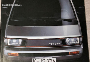 Folheto Promocional Toyota Townace/ Model F