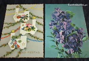 Postal Postais Antigo 5 conjuntos fotos diferentes