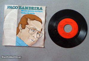 Disco vinil single - Paco Bandeira - Minha Quinta