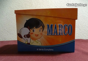 DVD-Marco/A série completa/5 discos em lancheira metálica