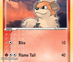 Pokemon Card - Growlithe 60 HP