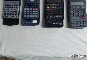 4 calculadoras cientficas casio