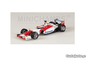 minichamps 1/43 panasonic toyota racing f1 launch version 2004