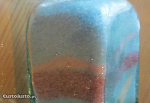 Frasco Sais de banho, marinho - Medida do frasco: 9,5 cm x 4,8 cm - Novo e selado