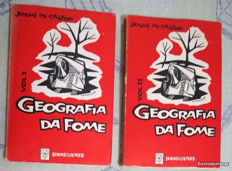 Geografia da fome 1 e 2 vol. (1963)