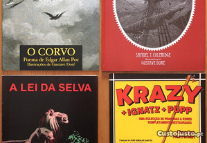 O livro da selva, Krazy Kat, O corvo, O poema...