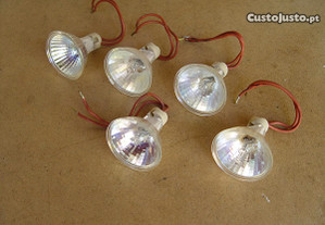 5 lâmpadas de 12V
