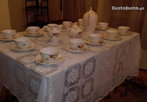 Seviço chá Boch Frères anterior a 1920 - 12 cháven