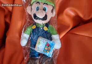Peluche Super Mario : Luigi de 30 cm