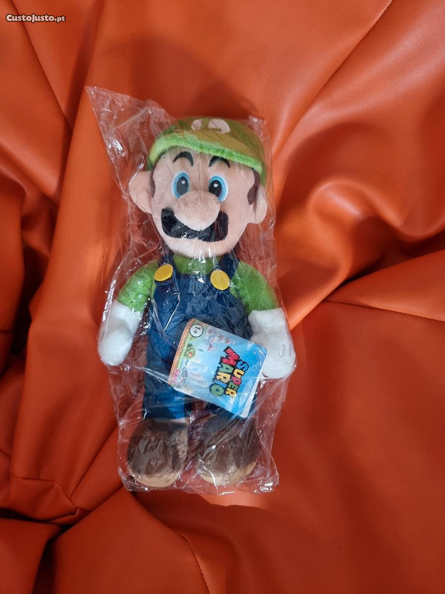 Super Mario Peluche Luigi 30cm