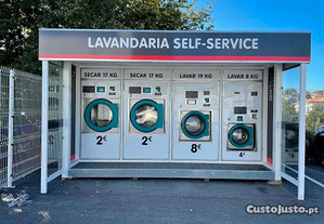 Self-service Máquinas de lavar e Secadores
