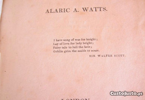 The Literary Souvenir. Alaric A. Watts. 1833