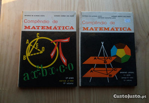 Compêndio de Matemática, ensino liceal, 2 volumes