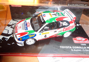 Carro Miniatura Toyota Corolla WRC 1999 Of.Envio
