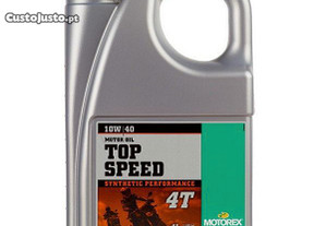 Oleo motorex 4t top speed 10w/40 4l - mot222
