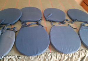 Almofadas para cadeiras de rabo de bacalhau