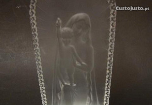 Placa em Cristal Lalique