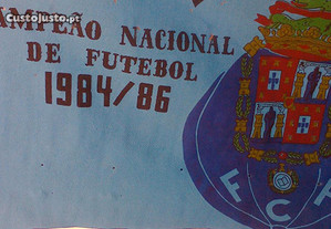 Bandeira Antiga F.C. Porto Campeão (84 e 86)