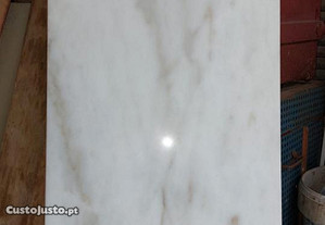 Pedra de marmore branco 106x380x30 cm
