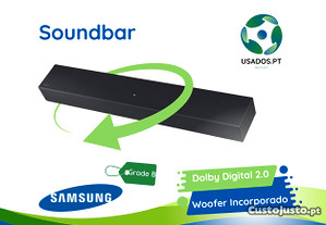 Coluna Soundbar Samsung Dolby Digital 2.0 2023