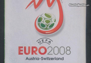 Caderneta cromos de futebo Panini Euro 2008  VAZIA
