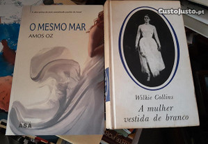 Obras de Amos Oz e Wilkie Collins
