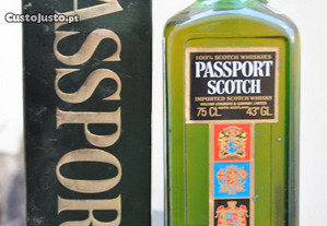 Whisky Passport Scotch anos 70´s