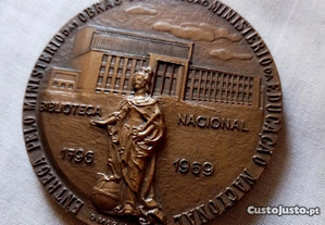Medalha Biblioteca Nacional D.Maria I como nova