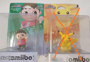 Amiibo pikachu animal crossing novos