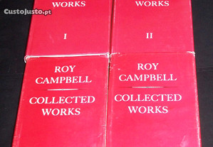 Livros Roy Campbell Collected Works 4 vol completo