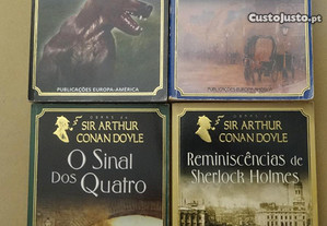 "Sir Arthur Conan Doyle" - 4 Livros