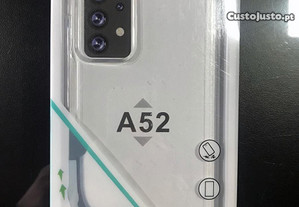 Capa de silicone reforçada para Samsung Galaxy A52 / A52 5G / A52s 5G