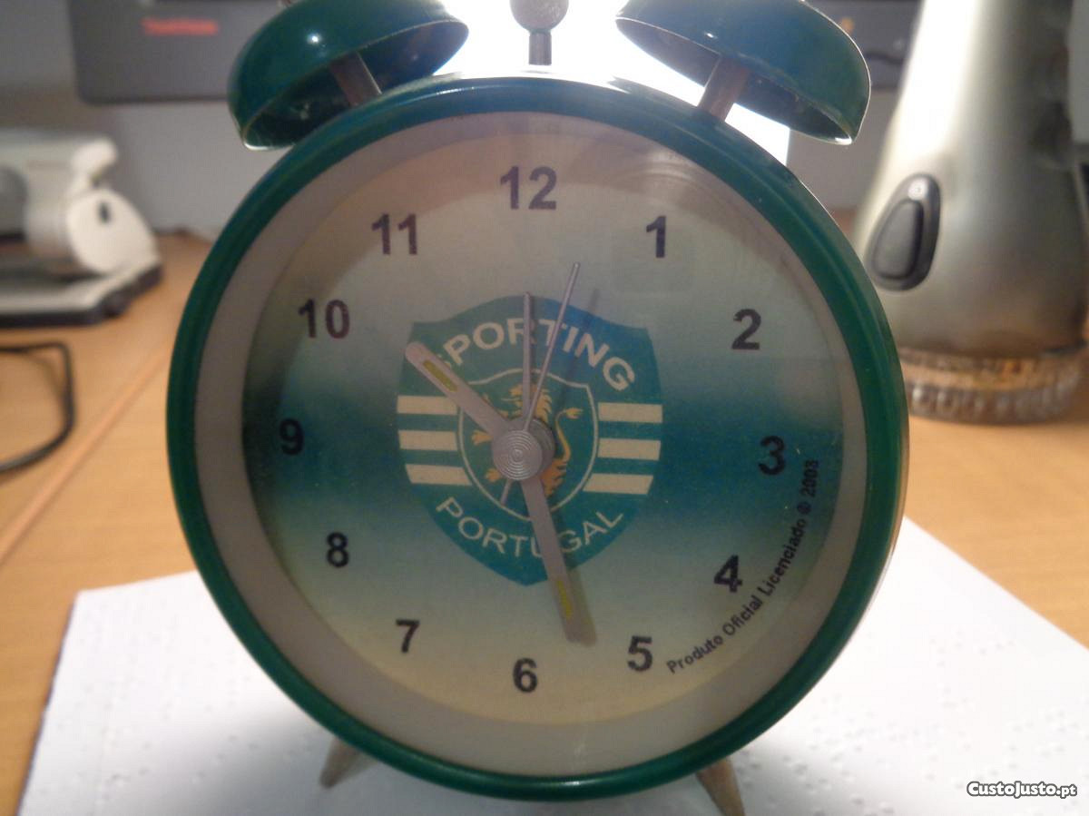Relógio Sporting Clube de Portugal Despertador