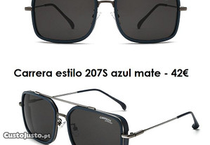 Óculos de sol Carrera estilo 207/S 4 cores disponíveis - NOVOS