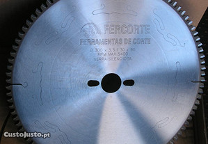 Serra Circular 300x3,2x32 Z=96 TF Neg. p/ Alumínio