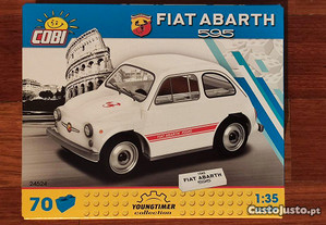 Fiat 500 Abarth Cobi Bricks Carro Miniatura