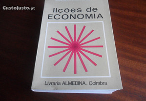 "Lições de Economia" de Francisco Pereira de Moura - 4ª Edição de 1986